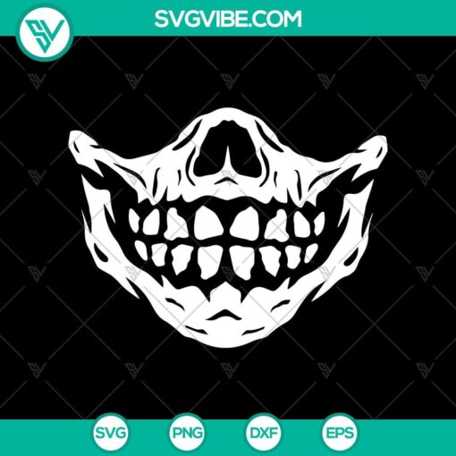 horror skull smile svg horror svg halloween svg