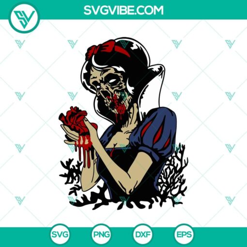 horror snow white svg horror disney princess svg snow white halloween svg