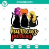 Spooky Halloween SVG design featuring Hurrcus Purrcus for crafts and decorations.