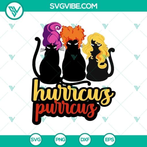 hurrcus purrcus svg scary svg halloween svg