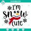 Snowman face SVG design for Christmas celebrations. Ideal for festive crafting projects.