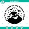 Oogie Boogie Halloween SVG with moon shadow design, ideal for crafts, decor, and more.