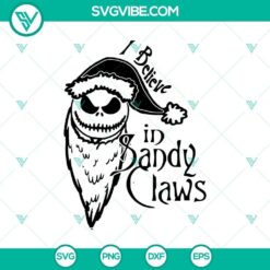 Halloween, SVG Files, The Nightmare Before Christmas SVG, I Belive In Sandy 4