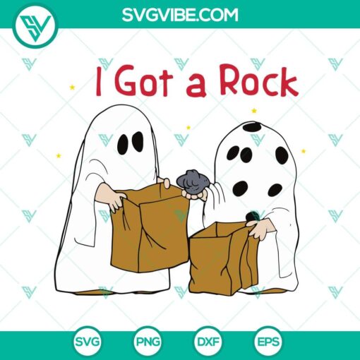 i got a rock svg halloween boo svg funny ghost svg