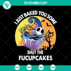 Halloween, SVG Files, The Nightmare Before Christmas SVG, I Just Baked You Some 11