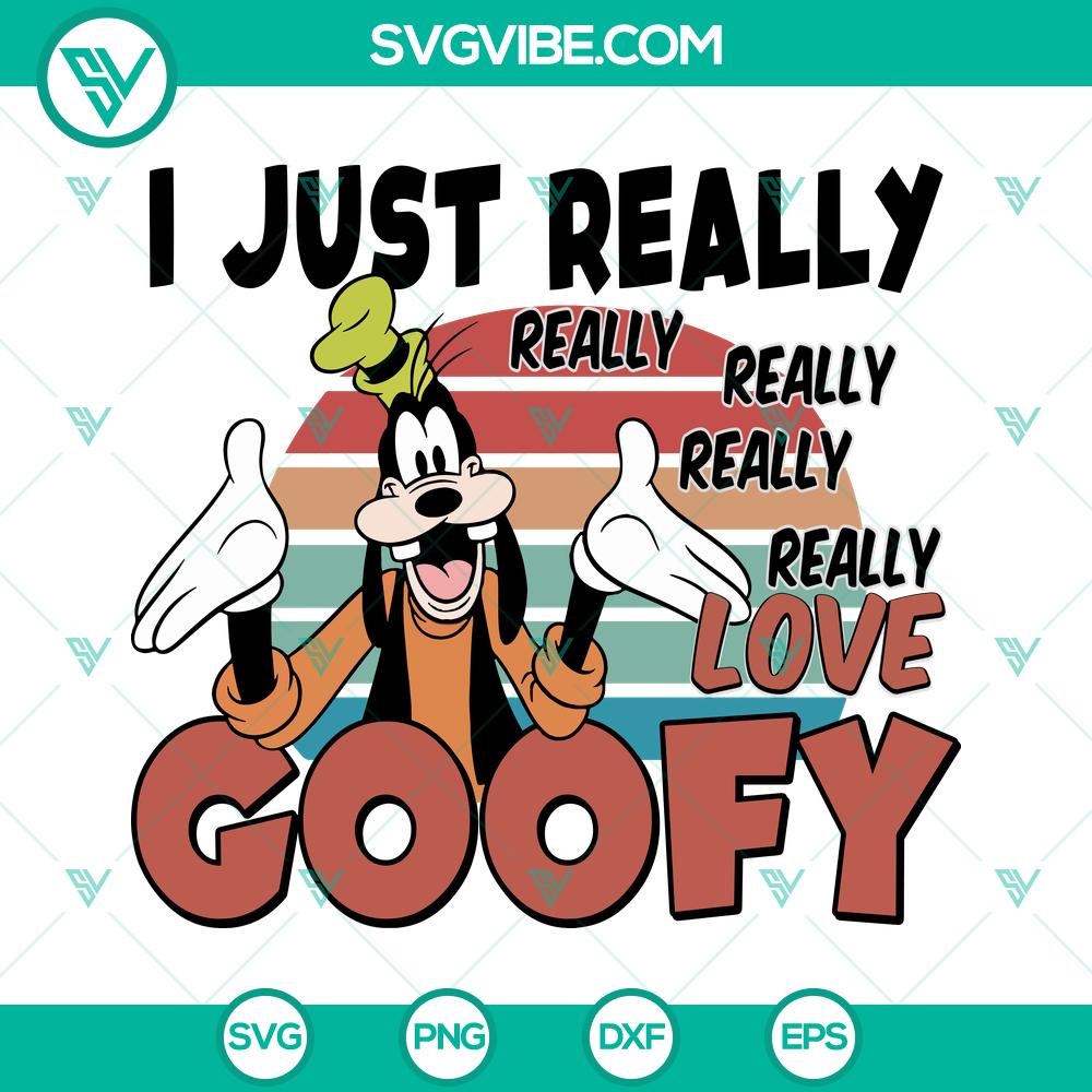 I Just Really Love Goofy SVG | Disney Dog Lover Cut Files I Just Really Love Goofy SVG | Disney Dog Lover Cut Files
