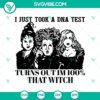 Halloween horror SVG design - 100% spooky DNA test results for Halloween decoration.