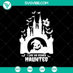 Halloween, SVG Files, Walt Disney SVG, I Like My Disney Haunted SVG, Halloween 2