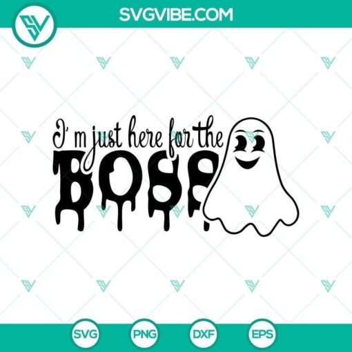 iC3A2m just here for the boss svg halloween svg horror svg