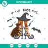 Halloween shoe SVG cut files for Cricut and Silhouette machines, perfect for Halloween crafts and projects.