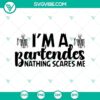 Bartender-themed Halloween SVG with a scary twist, perfect for horror-themed designs.