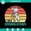 Zombiecorn Halloween SVG design, perfect for horror and scary Halloween projects.