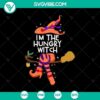 Hungry Witch SVG design for Halloween, featuring a spooky and scary horror theme. Perfect for Halloween crafts and decorations.