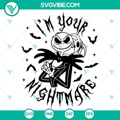 im your nightmare svg dxf eps png files