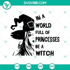 Princess, horror, and Halloween-themed SVG design for spooky digital projects.