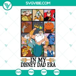 In My Disney Dad Era SVG | Magical Dad Cut Files for Cricut