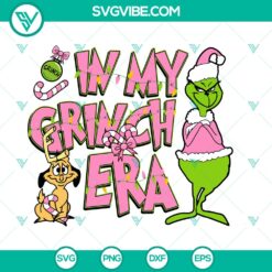 In My Grinch Era Christmas SVG DXF EPS PNG Files