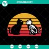 Spooky Inside Cat Halloween SVG design for October 31st, featuring a scary cat silhouette. Perfect for digital projects.