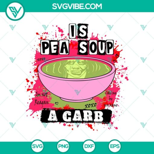 is pea soup a carb svg halloween soup svg horror characters svg