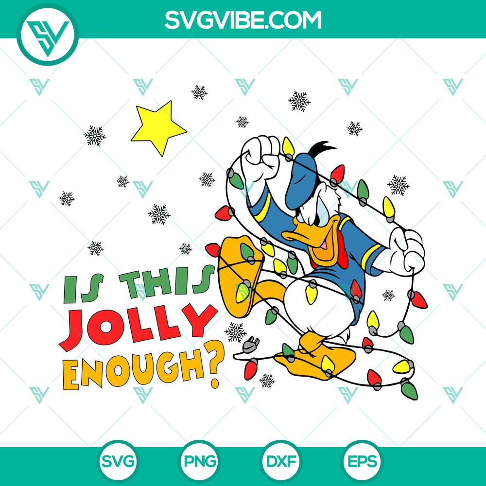 Is This Jolly Enough Duck SVG | Funny Holiday Duck Cut Files Is This Jolly Enough Duck SVG | Funny Holiday Duck Cut Files