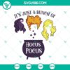 Hocus Pocus Halloween SVG with unique and whimsical design for digital crafting.