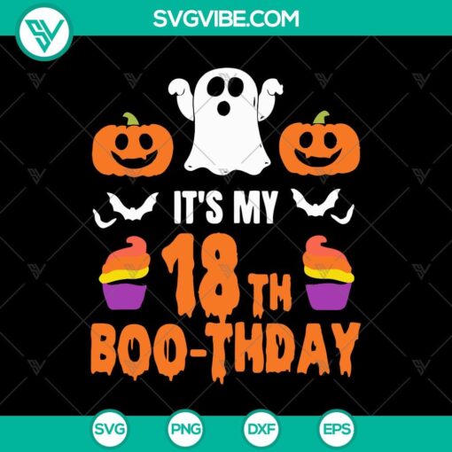 it8217s my 18th boothday svg boo boo svg halloween svg