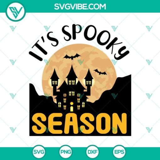 it8217s spooky season svg spooky svg halloween svg