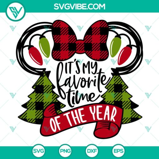 itatms my favorite time of the year minnie svg free svg daily freebies svg