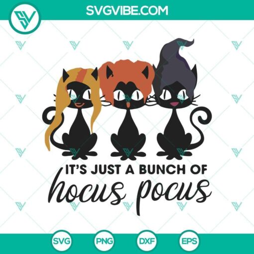 its just a bunch of hocus pocus svg halloween svg scary svg horror svg