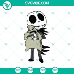 Halloween, SVG Files, The Nightmare Before Christmas SVG, Jack And Oogie Boogie 10