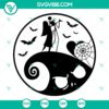 Jack and Sally Nightmare Before Christmas SVG | Spooky Holiday Love Cut Files 3