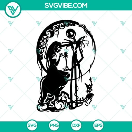 jack and sally svg halloween svg the nightmare before christmas svg horror svg