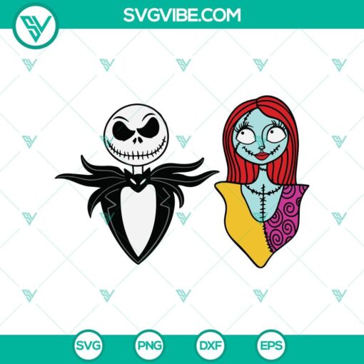 jack and sally wife svg jack skellington svg the nightmare before christmas svg