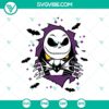 Jack Skellington SVG design, Halloween theme with text "Jack Is Coming". Perfect for spooky seasonal projects.