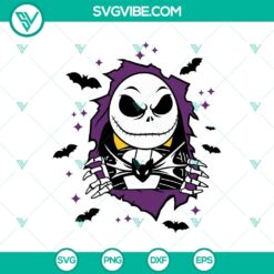 Jack Is Coming SVG, Jack Skellington SVG, Halloween SVG