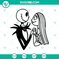 Halloween, SVG Files, The Nightmare Before Christmas SVG, Jack Propose Sally 1