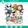 Jack Skellington and Sally Spooky Season SVG featuring Nightmare Before Christmas characters in a Halloween-themed design. Great for cut files.