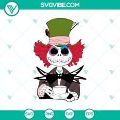 Halloween, SVG Files, The Nightmare Before Christmas SVG, Jack Skellington 9