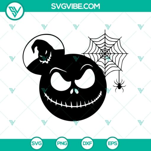 jack skellington mickey ears svg jack nightmare before christmas svg halloween svg