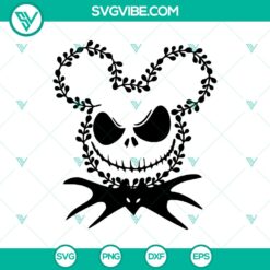 Halloween, SVG Files, The Nightmare Before Christmas SVG, Jack Skellington 3