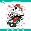 Jack Skellington Santa Christmas SVG | Halloween Christmas Crossover Cut Files 2