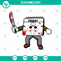 Halloween, SVG Files, The Nightmare Before Christmas SVG, Jason Voorhees Friday 6