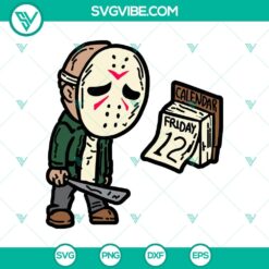 Jason Voorhees Friday The 12Th SVG, Halloween SVG, Jason Voorhees SVG, Horror SVG