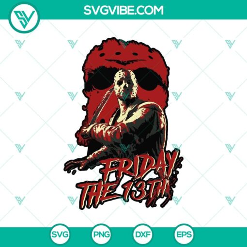 jason voorhees friday the 13th horror movie svg horror characters svg halloween svg