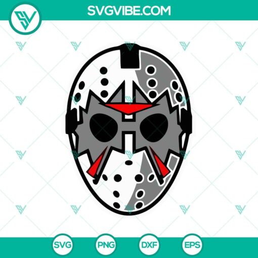 jason voorhees mask svg horror movie svg halloween svg