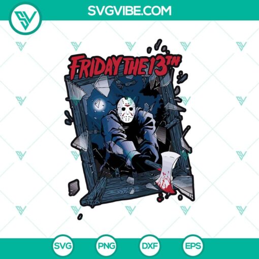 jason voorhees svg horror characters svg friday the 13th svg