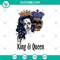 Halloween, Skull SVG, SVG Files, King & Queen SVG, Horror SVG, Halloween 2