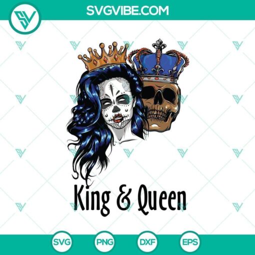 king 038 queen svg horror svg halloween svg halloween scary svg