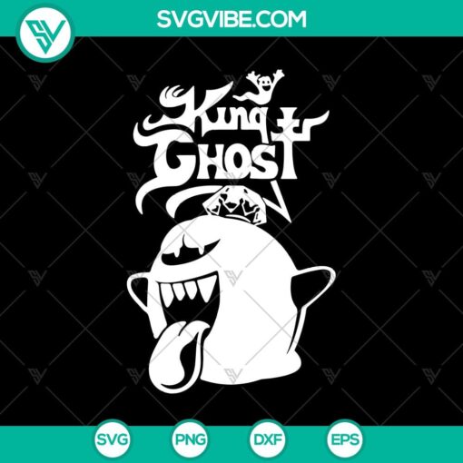 king ghost svg king boo svg funny halloween svg