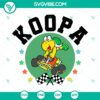 Koopa Troopa Mario Kart SVG | Racing Turtle Cut Files 3